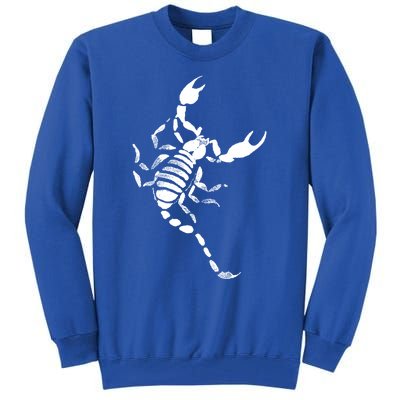 Scorpion Scorpions Lover Gift Scorpio Zodiac Cool Gift Tall Sweatshirt