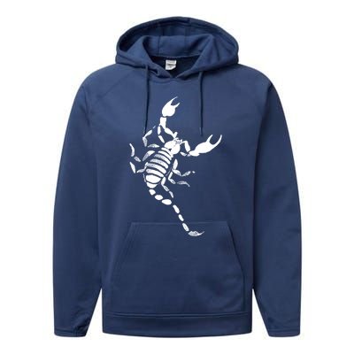 Scorpion Scorpions Lover Gift Scorpio Zodiac Cool Gift Performance Fleece Hoodie