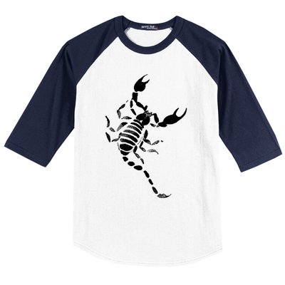 Scorpion Scorpions Lover Gift Scorpio Zodiac Cool Gift Baseball Sleeve Shirt