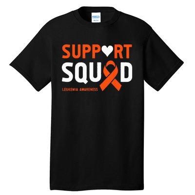 Support Squad Leukemia Awareness (1) Tall T-Shirt