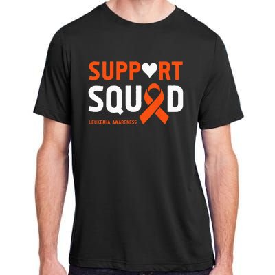 Support Squad Leukemia Awareness (1) Adult ChromaSoft Performance T-Shirt