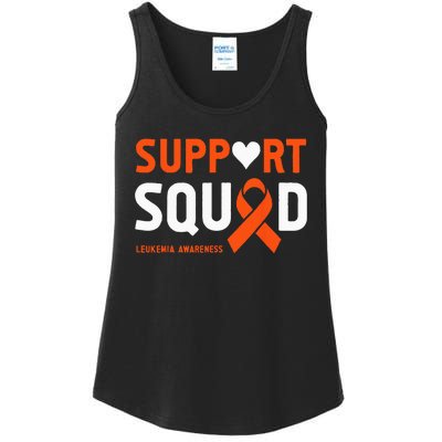 Support Squad Leukemia Awareness (1) Ladies Essential Tank