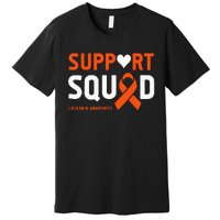 Support Squad Leukemia Awareness (1) Premium T-Shirt