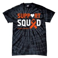 Support Squad Leukemia Awareness (1) Tie-Dye T-Shirt