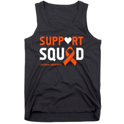 Support Squad Leukemia Awareness (1) Tank Top