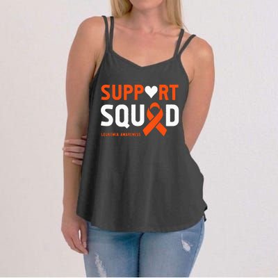 Support Squad Leukemia Awareness (1) Women's Strappy Tank