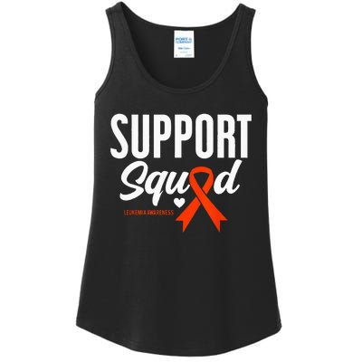 Support Squad Leukemia Awareness Ladies Essential Tank