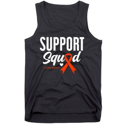 Support Squad Leukemia Awareness Tank Top