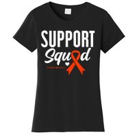 Support Squad Leukemia Awareness Women's T-Shirt