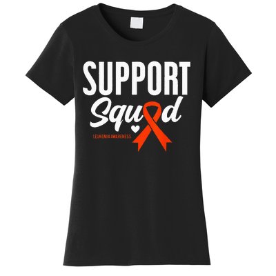 Support Squad Leukemia Awareness Women's T-Shirt