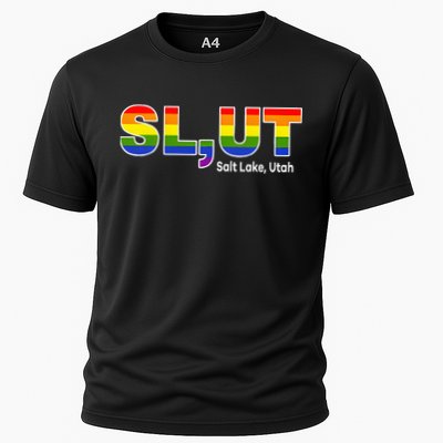 SlUt Salt Lake Utah Lgbtq Pride Funny Sarcasm Saying Performance Shirt