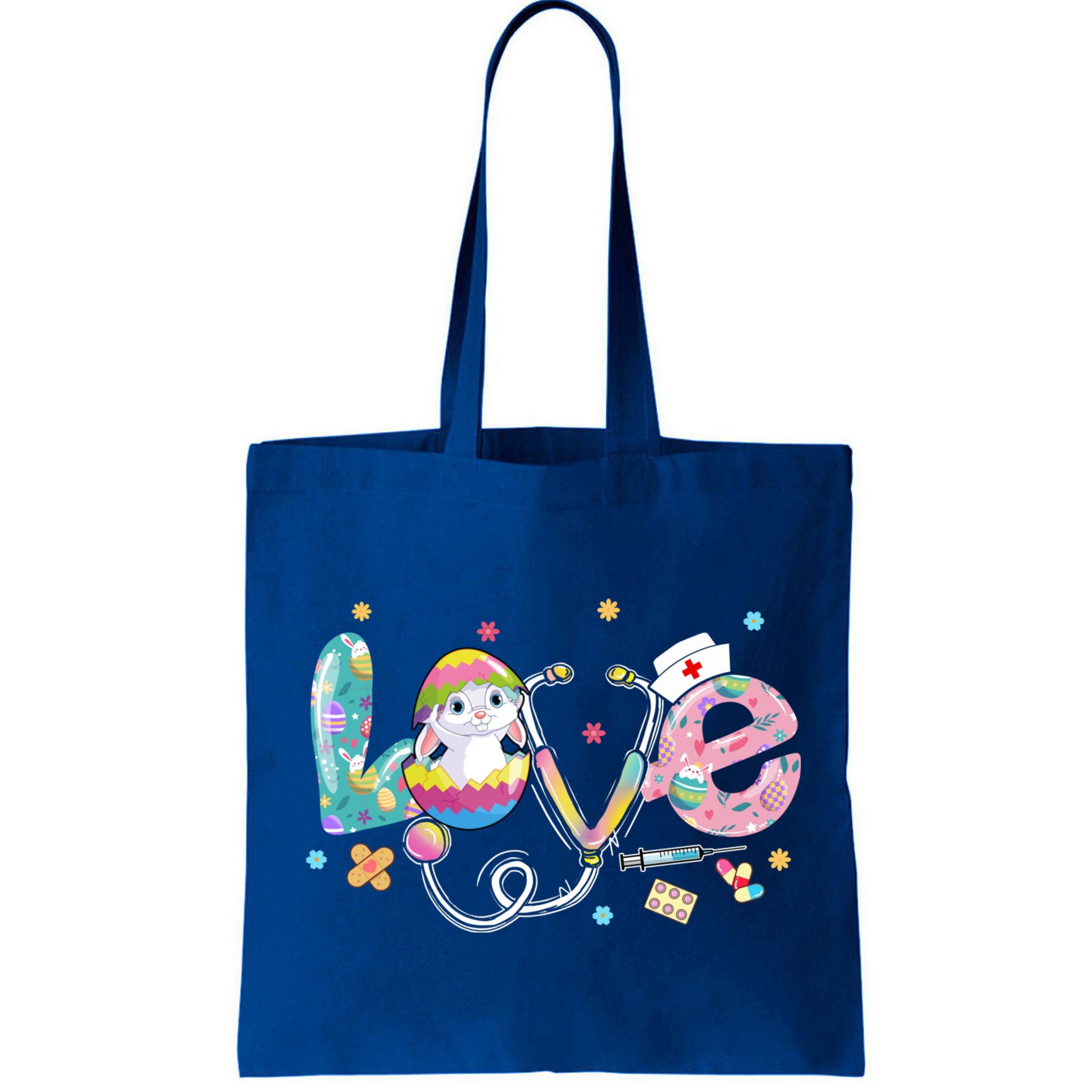 Stethoscope Scrub Life Nurse Bunny Easter Day Outfits Funny Gift Bag
