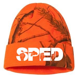 Sped Sign Language Gift Special Education Teacher Great Gift Kati Licensed 12" Camo Beanie