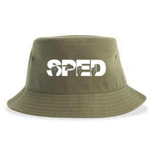 Sped Sign Language Gift Special Education Teacher Great Gift Sustainable Bucket Hat