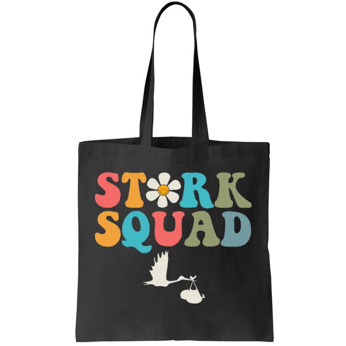 Stork Squad Labor & Delivery Nurse L&D Mother Baby Tote Bag