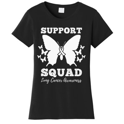 Support Squad Lung Cancer Awareness Women's T-Shirt