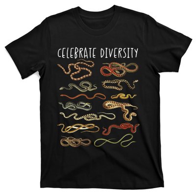 Snake Snake Lover Types Of Snakes Snakes T-Shirt