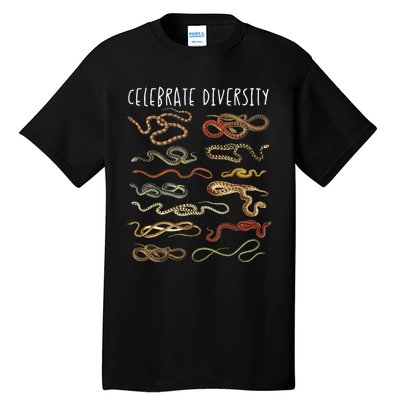 Snake Snake Lover Types Of Snakes Snakes Tall T-Shirt