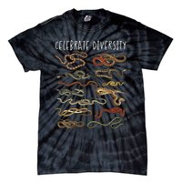 Snake Snake Lover Types Of Snakes Snakes Tie-Dye T-Shirt