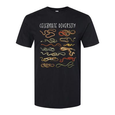 Snake Snake Lover Types Of Snakes Snakes Softstyle® CVC T-Shirt