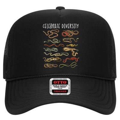 Snake  Snake Lover Types Of Snakes Snakes High Crown Mesh Back Trucker Hat