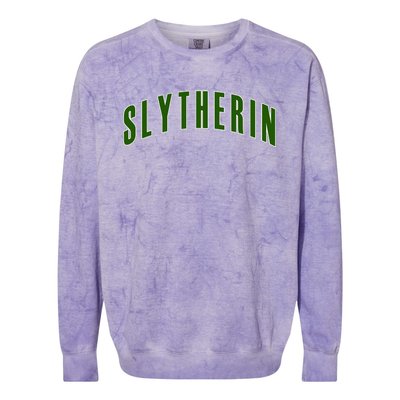 Slytherin Colorblast Crewneck Sweatshirt