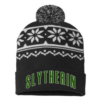 Slytherin USA-Made Snowflake Beanie