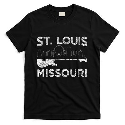 Souvenir St Louis Guitar Music Missouri St. Louis T-Shirt