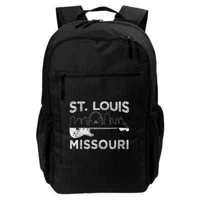 Souvenir St Louis Guitar Music Missouri St. Louis Backpack