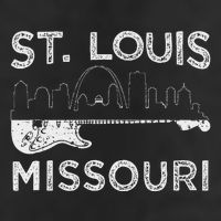 Souvenir St Louis Guitar Music Missouri St. Louis Beanie