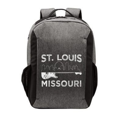 Souvenir St Louis Guitar Music Missouri St. Louis Vector Backpack