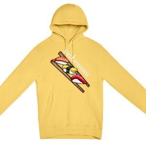 Sushi Sushi Lover Gift Premium Pullover Hoodie