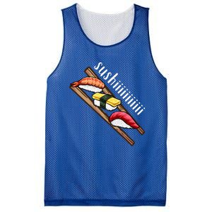 Sushi Sushi Lover Gift Mesh Reversible Basketball Jersey Tank