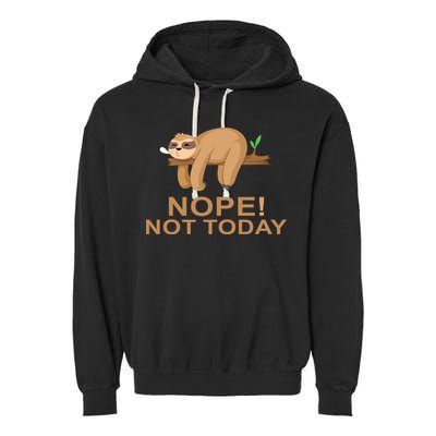 Sloth Garment-Dyed Fleece Hoodie