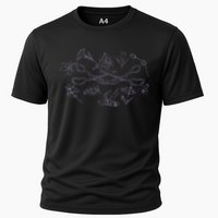 Subtle Sapphic Lesbian Wildflower Lgbtq Pride Month Cooling Performance Crew T-Shirt