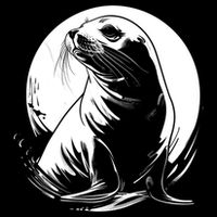 Seal Sea Lion Zookeeper Animal Gift Cooling Performance Crew T-Shirt