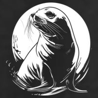 Seal Sea Lion Zookeeper Animal Gift Adult Drive Performance Visor