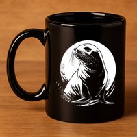 Seal Sea Lion Zookeeper Animal Gift 11oz C Handle Ceramic Mug