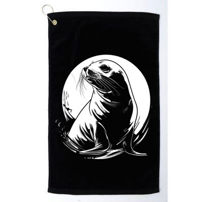 Seal Sea Lion Zookeeper Animal Gift Golf Towel