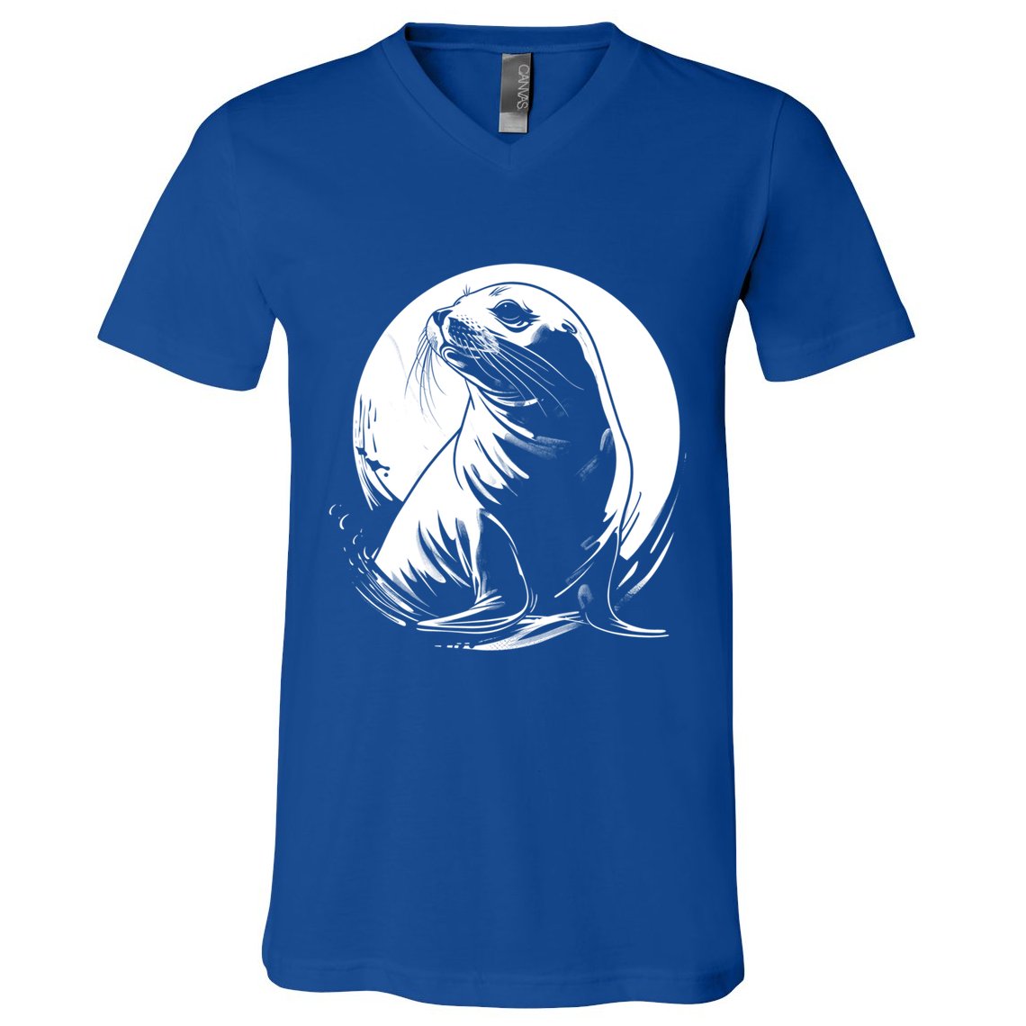 Seal Sea Lion Zookeeper Animal Gift V-Neck T-Shirt