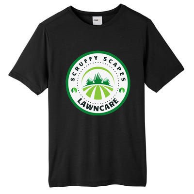 Scruffy Scapes Lawn Care Knoxville Tn Tall Fusion ChromaSoft Performance T-Shirt