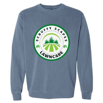 Scruffy Scapes Lawn Care Knoxville Tn Garment-Dyed Sweatshirt