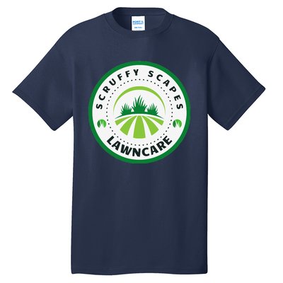 Scruffy Scapes Lawn Care Knoxville Tn Tall T-Shirt