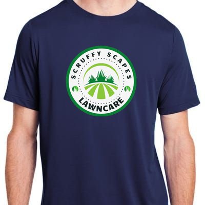 Scruffy Scapes Lawn Care Knoxville Tn Adult ChromaSoft Performance T-Shirt