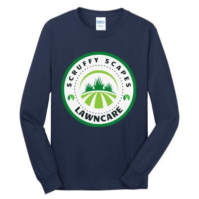 Scruffy Scapes Lawn Care Knoxville Tn Tall Long Sleeve T-Shirt