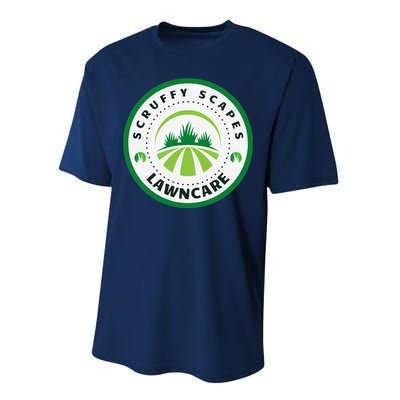 Scruffy Scapes Lawn Care Knoxville Tn Performance Sprint T-Shirt