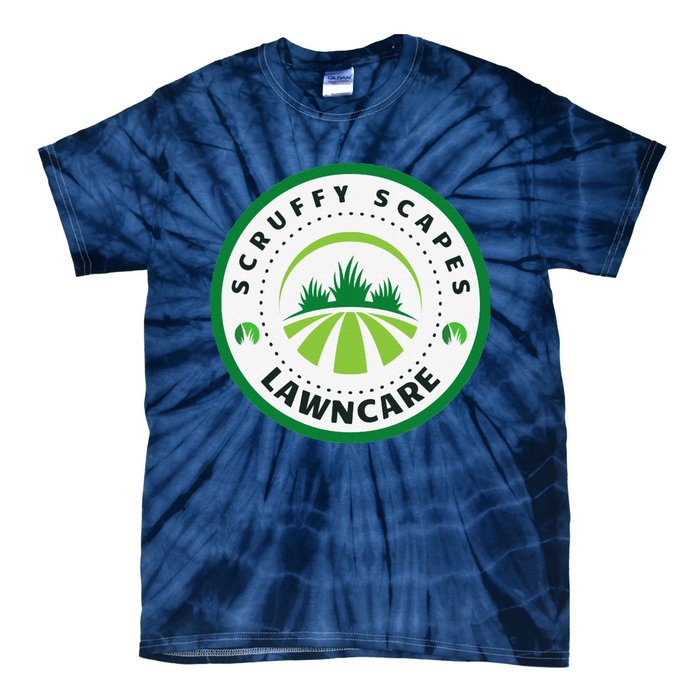 Scruffy Scapes Lawn Care Knoxville Tn Tie-Dye T-Shirt