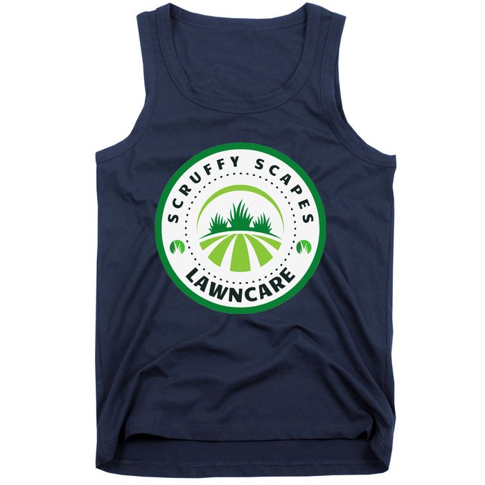 Scruffy Scapes Lawn Care Knoxville Tn Tank Top