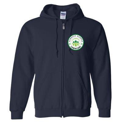 Scruffy Scapes Lawn Care Knoxville Tn Full Zip Hoodie