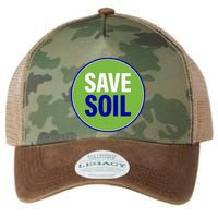Save Soil Let Us Make It Happen Support Save Soil Movement Legacy Tie Dye Trucker Hat